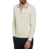 Original Penguin 1/4 Zip Cotton Sweater Polo